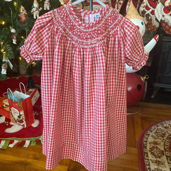 Orient Expressed Inc Smocked Toddler Girls Dress size 3 - Picture 1 of 16